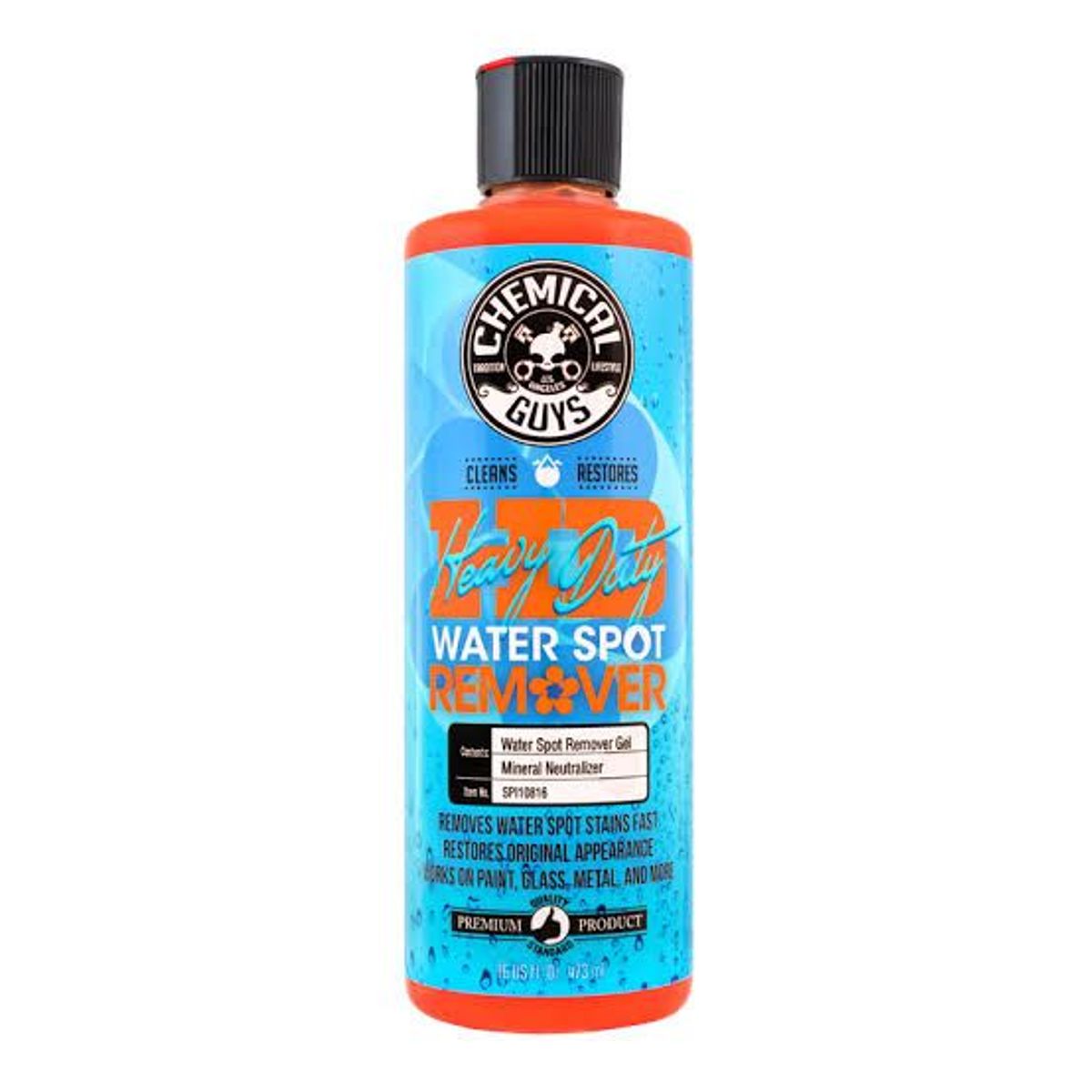 CHEMICAL GUYS - Kit Water Spot + Aplicador Celeste Chemical Guys