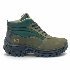 NG - Botín Niño Outdoor Cuero NatGeo