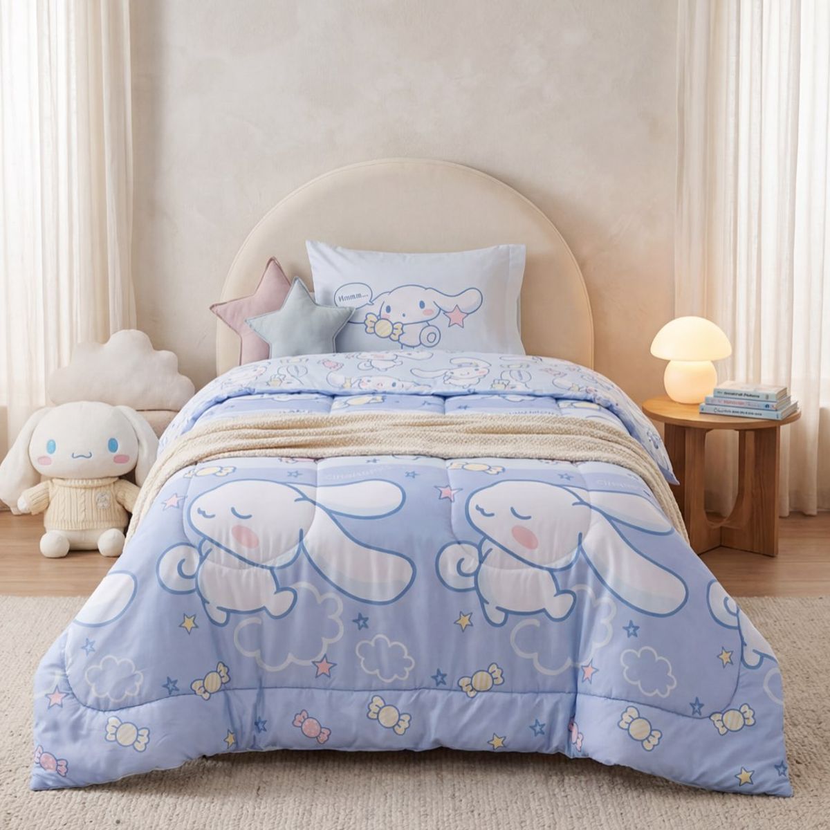 Plumón Mashini 1.5 Plazas Infantil Cinnamoroll Sweets, marca MASHINI - Foto Principal