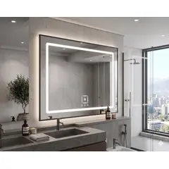 TAUMM - Espejo 90x70 Rectangular Led Contorno