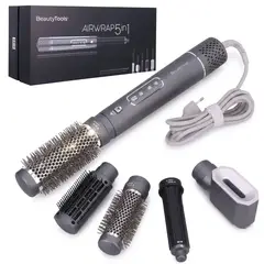 BEAUTY TOOLS - Secador de cabello y cepillo Multistyler Airwrap 5 en 1 BeautyTools 1200W