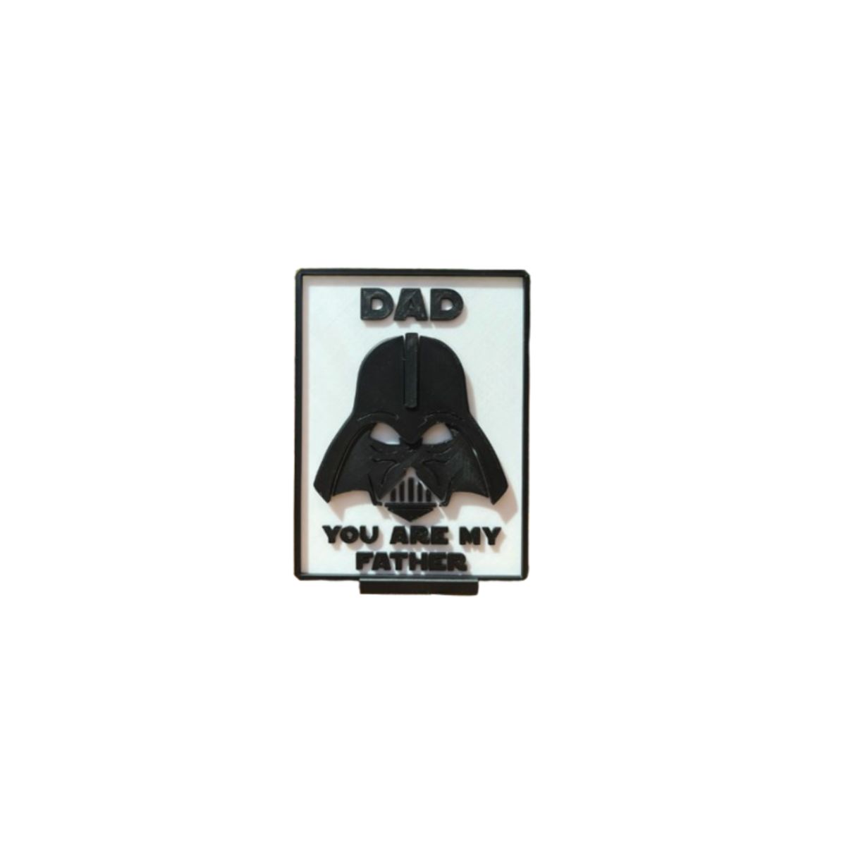 GENERICO - Escultura Decorativa Prints Patro- Tu eres mi Padre