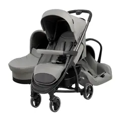 CARESTINO - Coche London V2 Gris Lobo