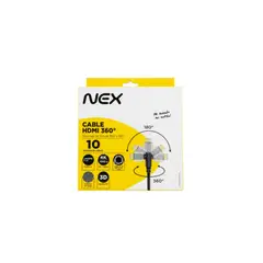 NEX - Cable HDMI 360º 10 mt