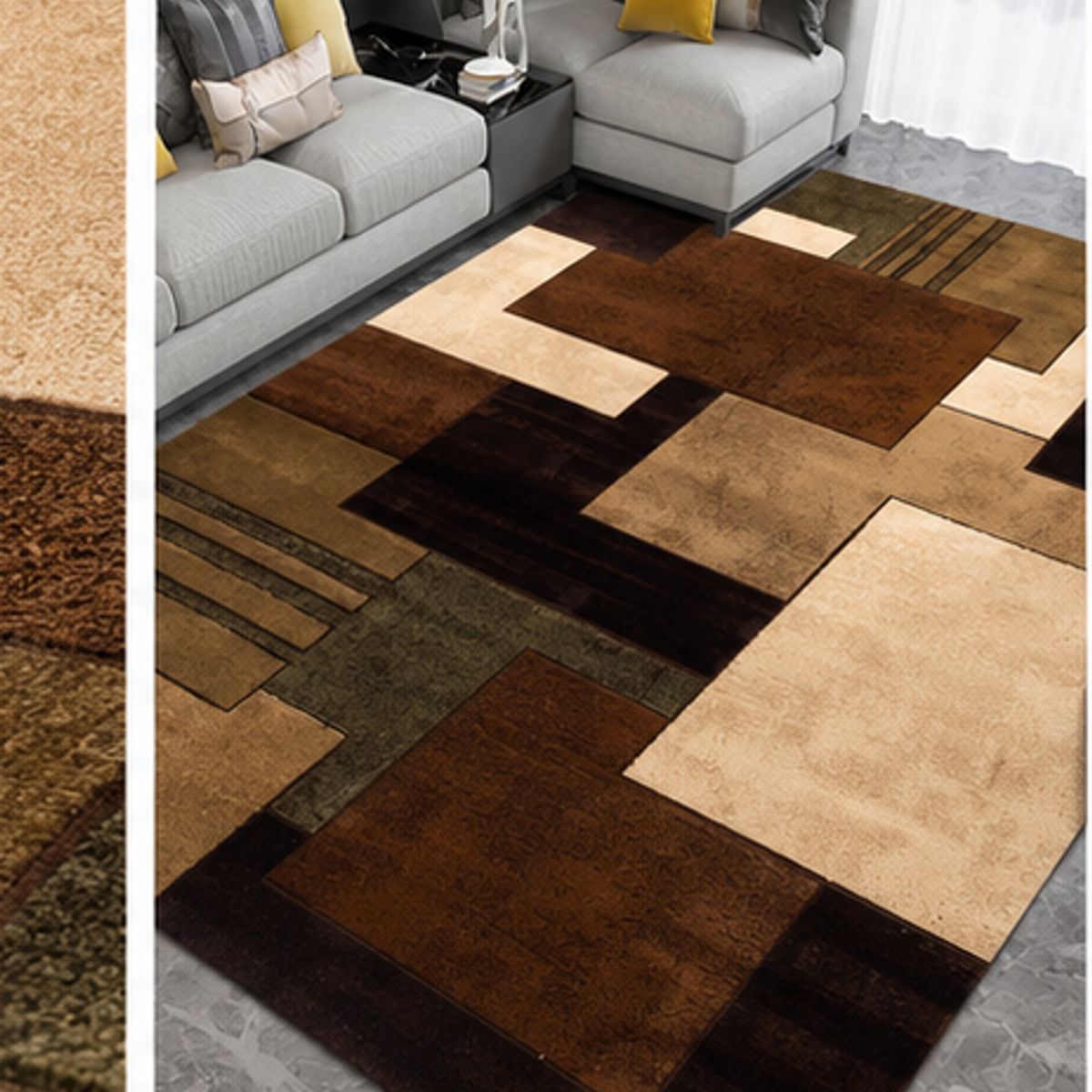GENERICO - Alfombra Decorativa Premium 200x240 cm Estilo Contemporáneo