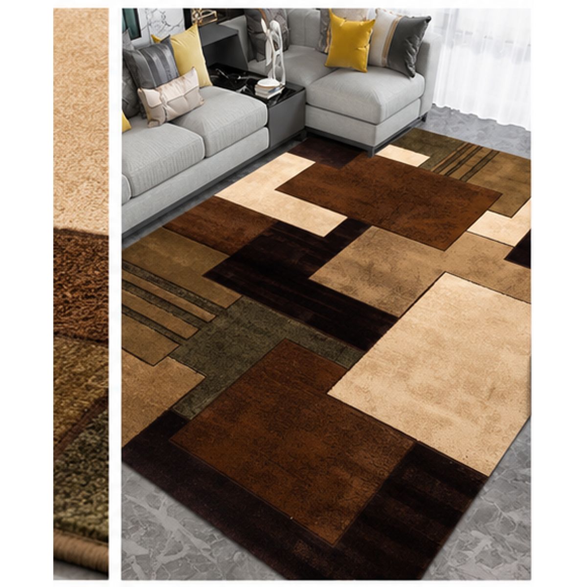 GENERICO - Alfombra Decorativa Premium 200x240 cm Estilo Contemporáneo