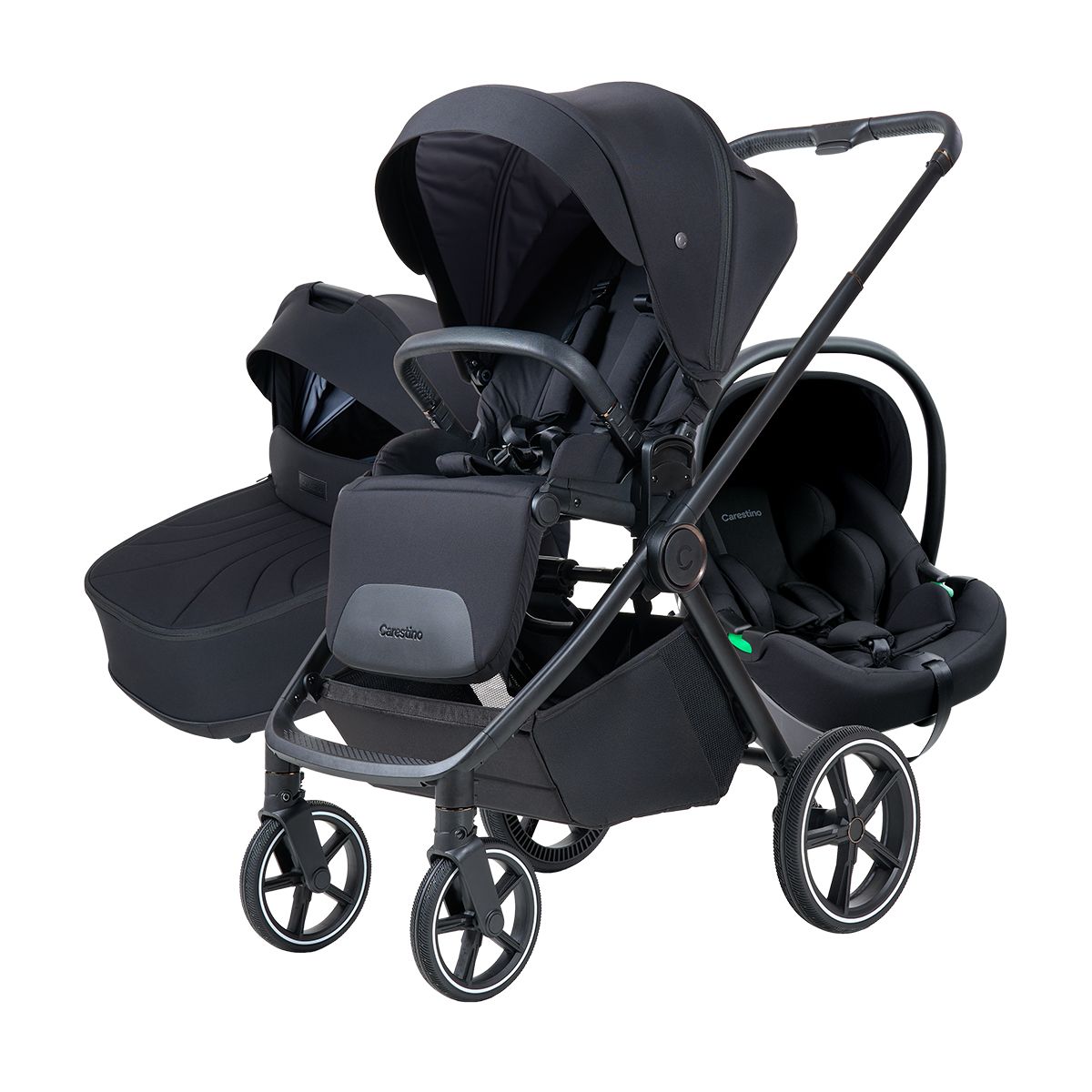 CARESTINO - Coche Beverly V4 Negro