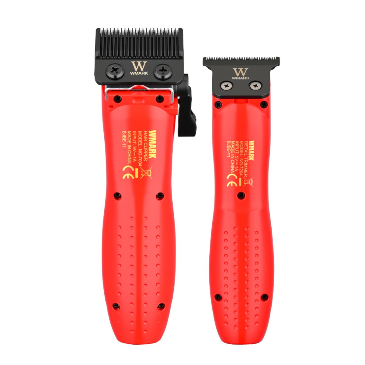WMARK - Kit Barbería WMARK NG-7604 Cortapelo y Trimmer 8000 RPM