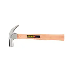 STANLEY - Martillo Carpintero Mango Madera 27mm 51-271
