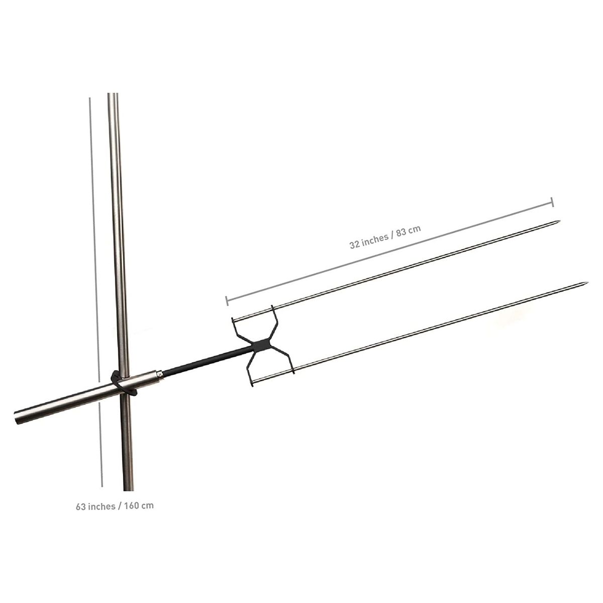 KANKA - Asador Original Acero Inoxidable Kanka