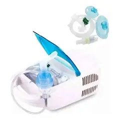 GENERICO - Nebulizador Portátil Asma Compresor Terapia Kit Completo
