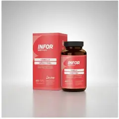 INFOR - Pro Beauty Prater Piel Cabello Uñas 60 Caps