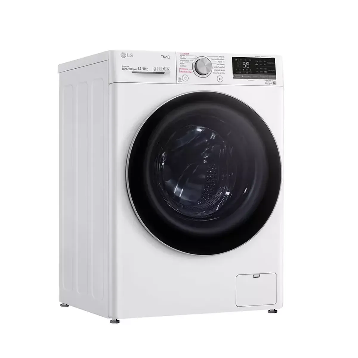 Lavadora Secadora LG Carga Frontal 148Kg WD14WVC4S6 Blanco, marca LG - Foto Principal