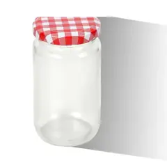 GENERICO - Frasco de Vidrio Conservero 200ml 9.2x6.2cm Máxima Versatilidad