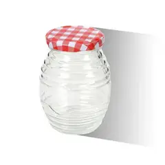 GENERICO - Frasco De Vidrio Conservero 250ml 9.4x6.4cm Máxima Versatilidad