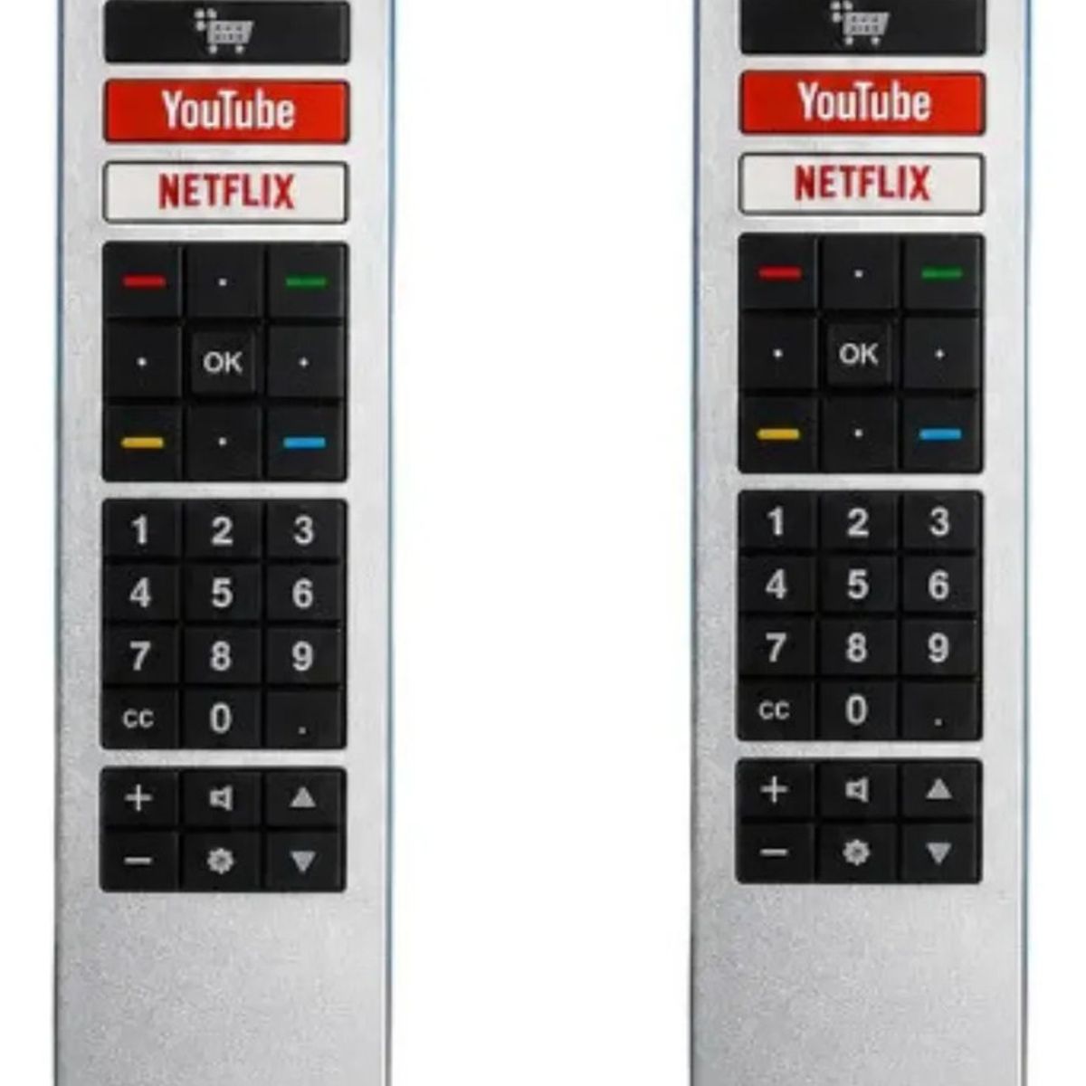 GENERICO - Par Controles Remoto Para Tv Conpatible Con Aoc Smartv