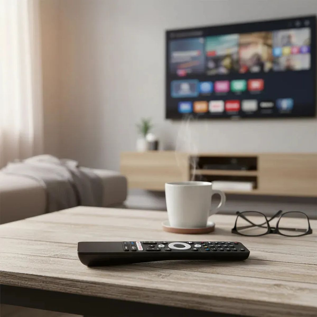 GENERICO - Control Remoto Para Tv Compatible Con Caixun Smartv