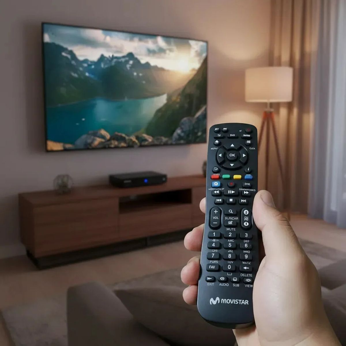 GENERICO - Control Remoto Para Deco Movistar Hd