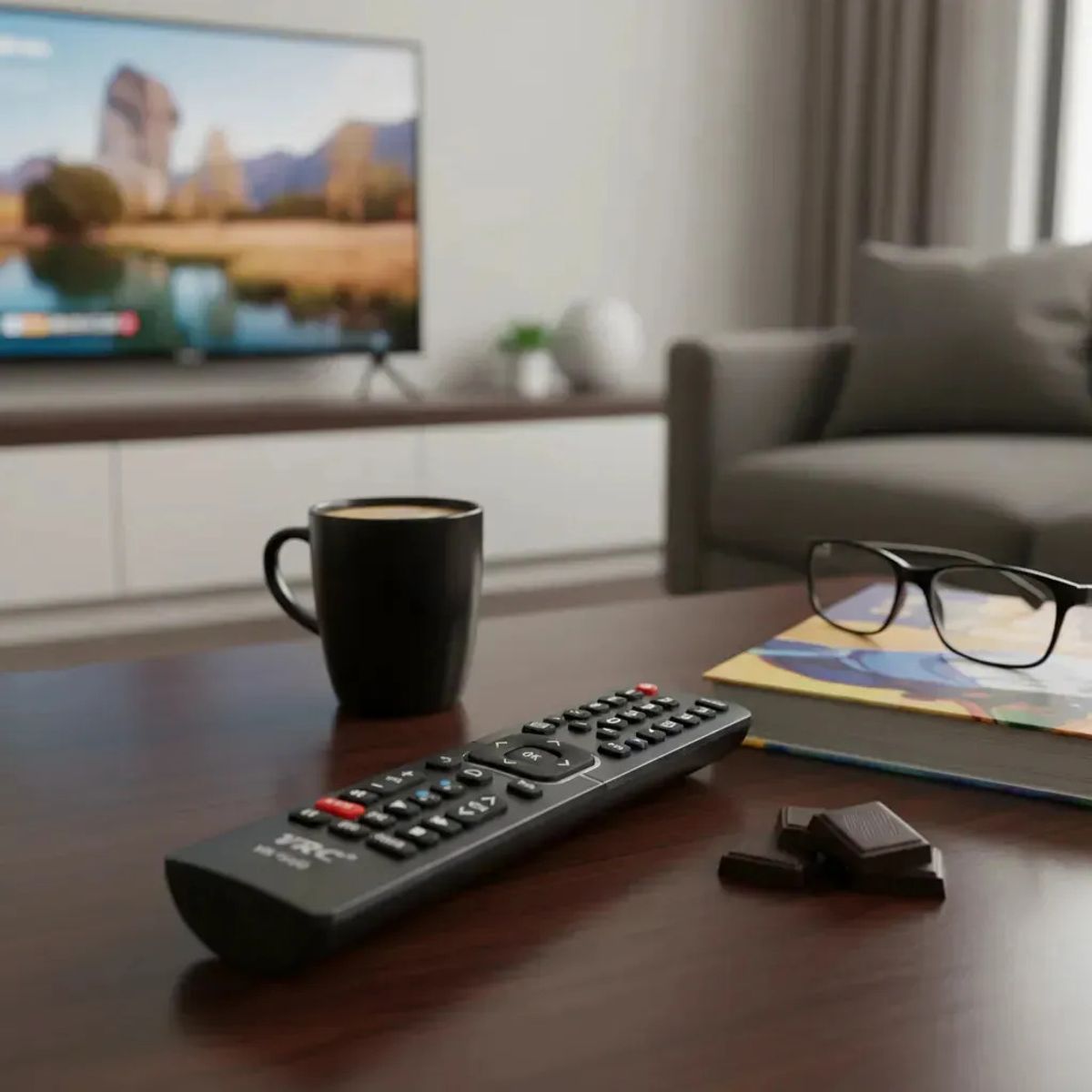 GENERICO - Control Remoto Tv Compatible Con Hisense Smartv
