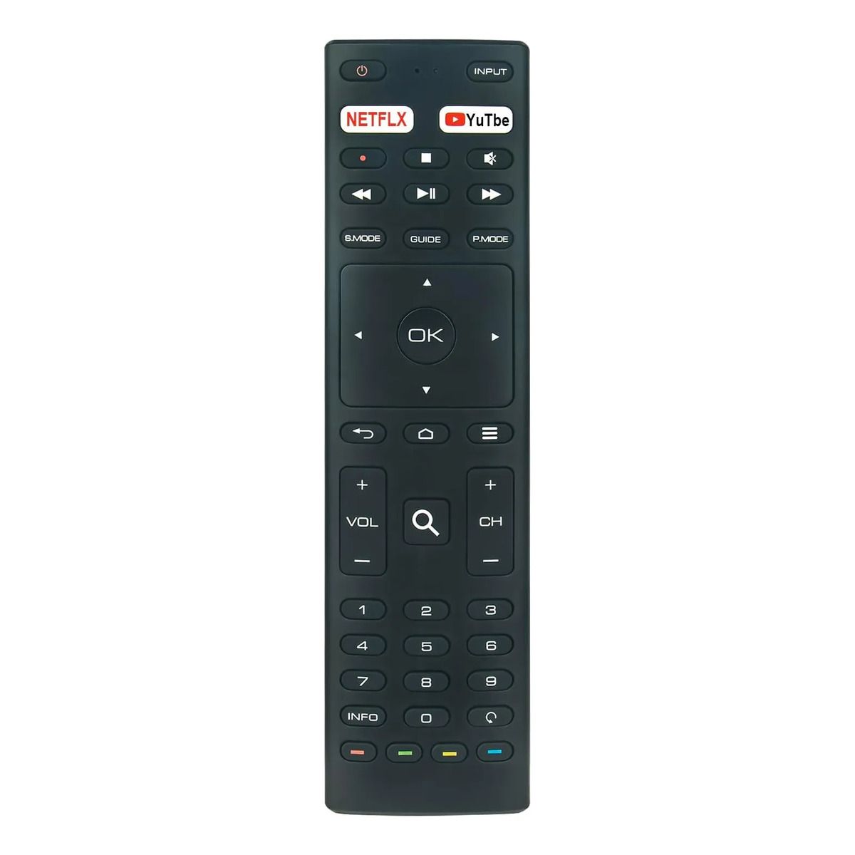 GENERICO - Control Remoto Para Tv Jvc Smartv Version 40h33a