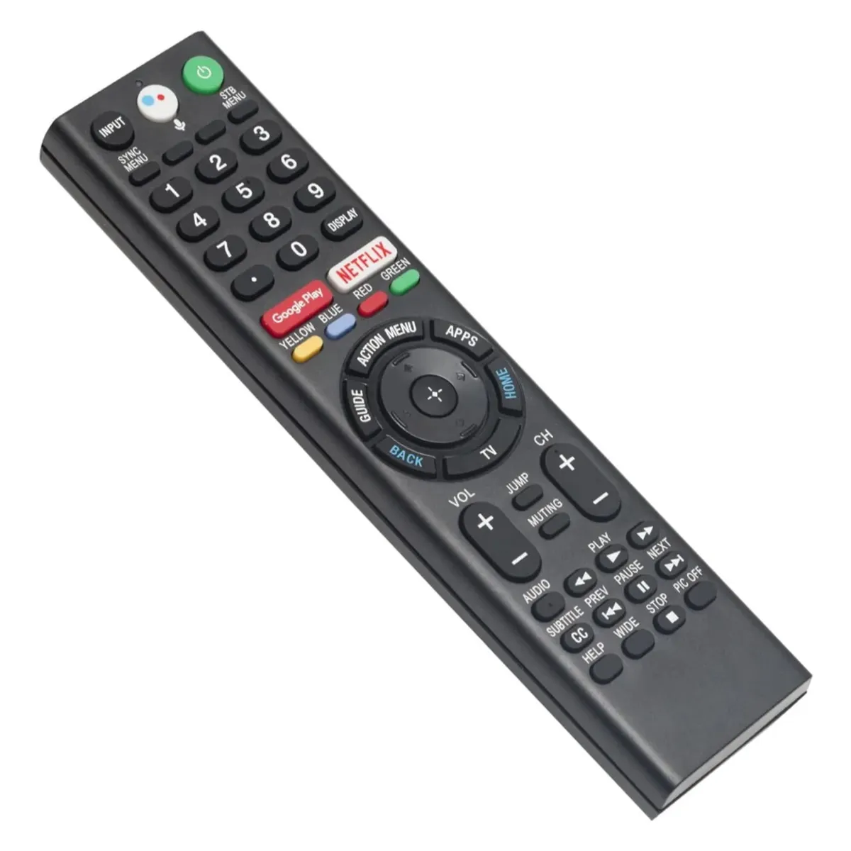 GENERICO - Control Remoto Para Tv Sony Voice Version Kd-43xf8096