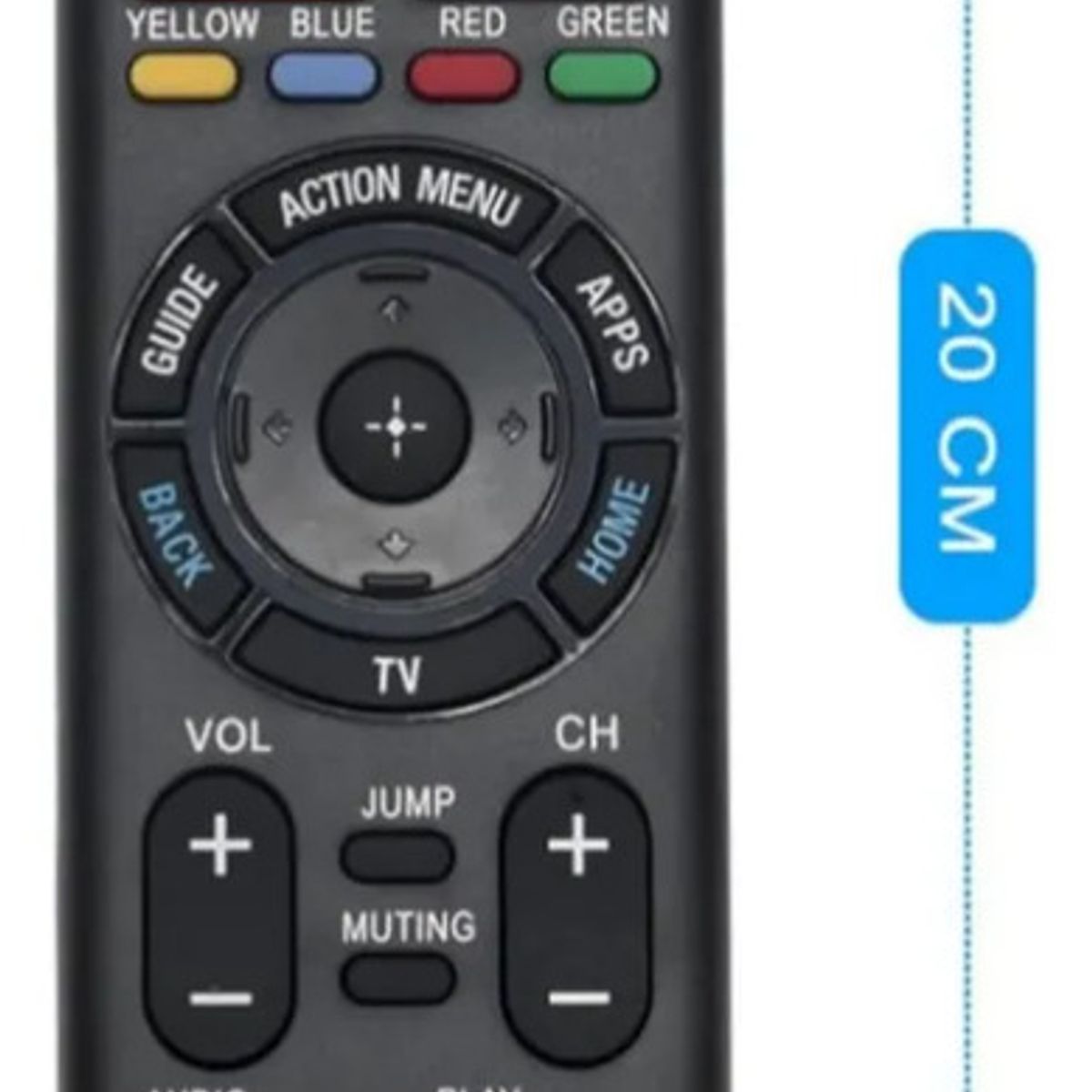 GENERICO - Control Remoto Para Tv Sony Voice Version Kd-43xf8505
