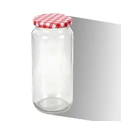 GENERICO - Frasco De Vidrio 720ml 13.5x9.5cm Máxima Versatilidad