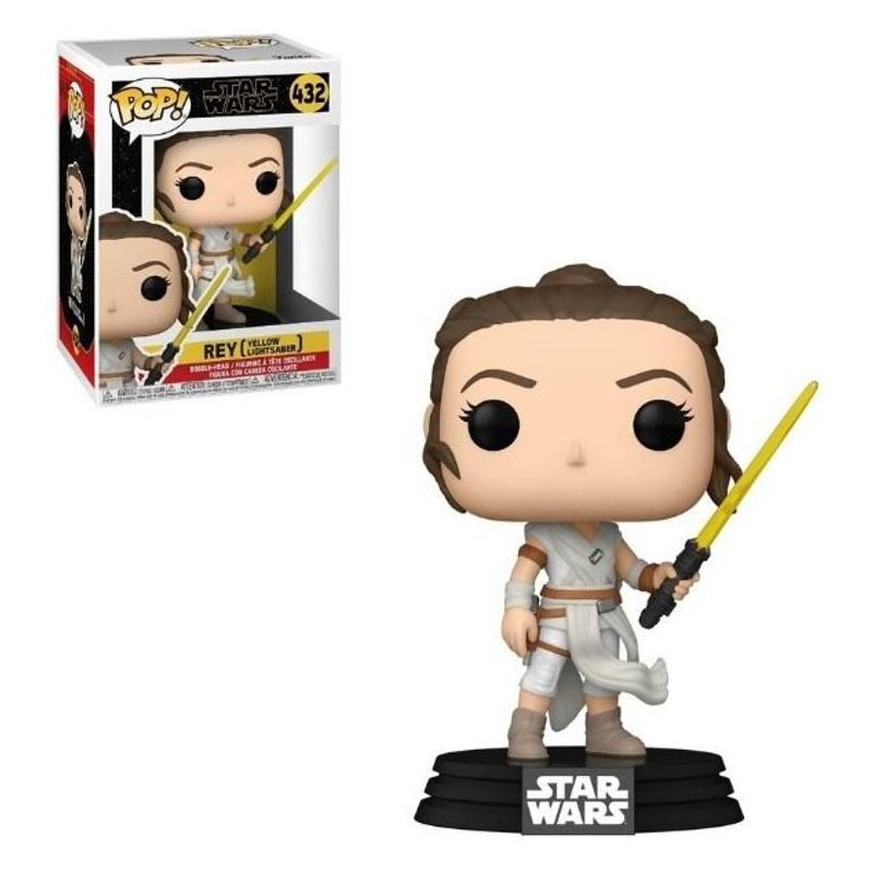FUNKO - Rey (Yellow Lightsaber) 432 - Funko Pop