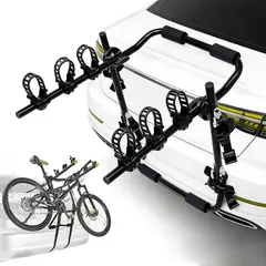 EVERSO - Porta 3 Bicicletas Rack Triple Soporte De Vehiculo Universal