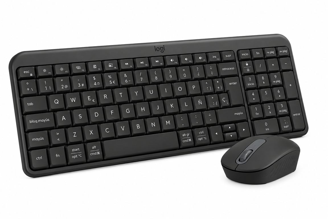 Teclado + Mouse MK250 Negro Espanol