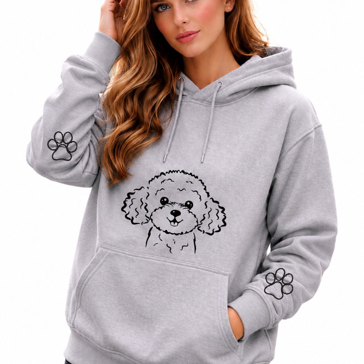 MARITEX - Poleron Sueter Perrito Poodle Dog