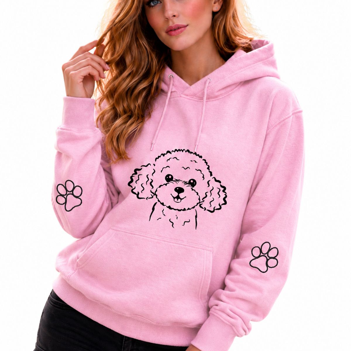 MARITEX - Poleron Sueter Perrito Poodle Dog