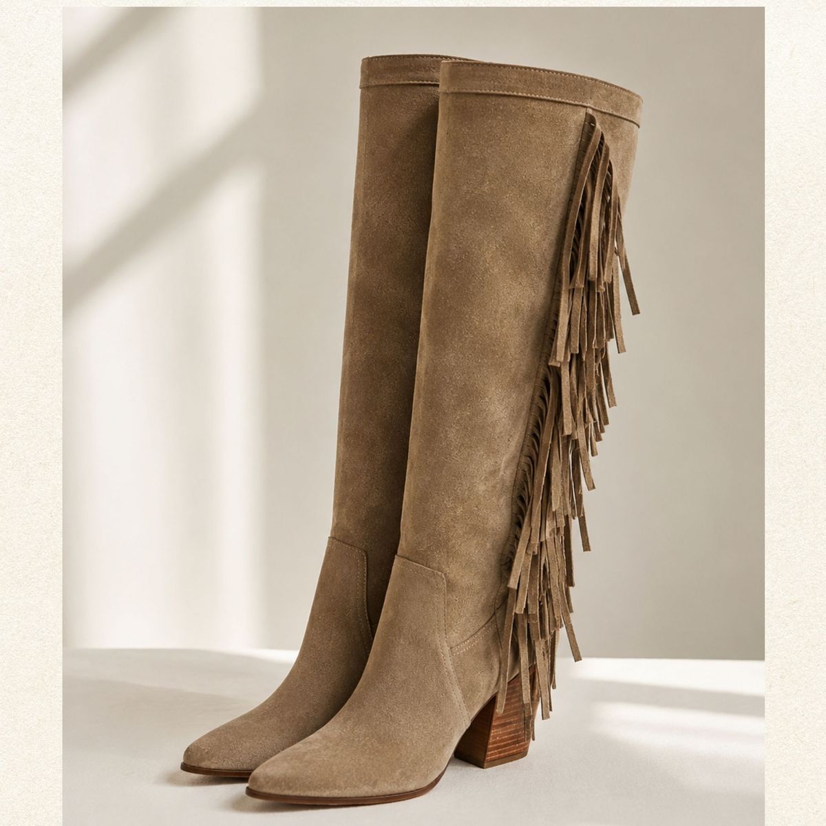 ANNY OUTFITS - Bota Beth Dutton · Visón