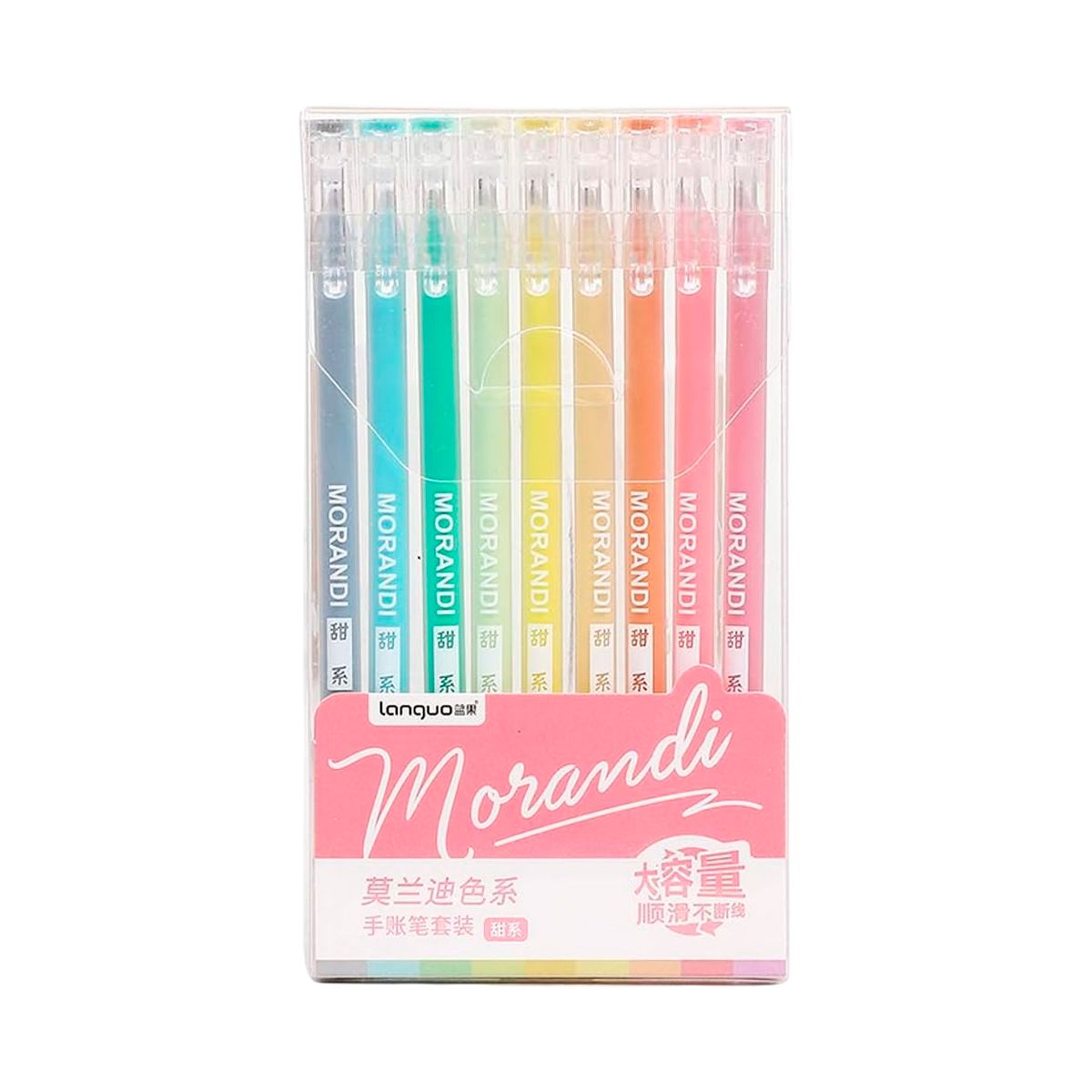 LANGUO - Lapices Gel 9 Colores 0.6mm Sweet - Languo