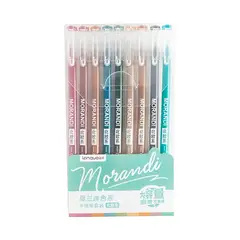 LANGUO - Lapices Gel 9 Colores 0.6mm Nordic -