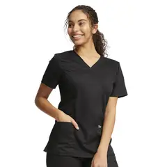 CHEROKEE - POLERA CLÍNICA MUJER REVOLUTION WW610 BLACK