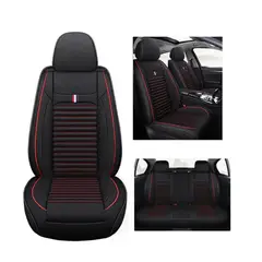 GENERICO - Set 5 Funda Cubre Asiento Universal Tela Forro Asiento