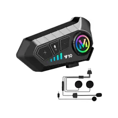 GENERICO - Auriculares Bluetooth Intercomunicador Moto Bluetooth