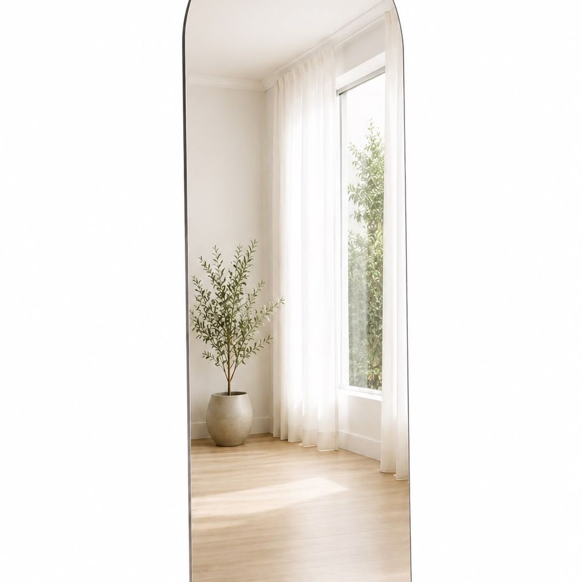 Espejo Decorativo Arco de Piso 180 x 70 cm Canto Pulido Minimalista, marca ESPEJOSCHIC - Foto Principal