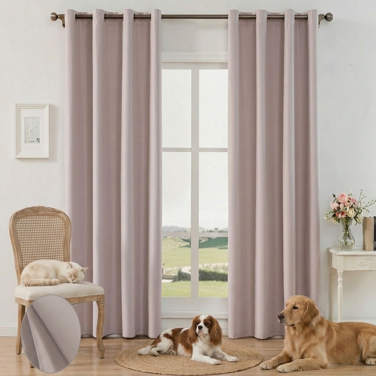 GENERICO - Cortina Blackout 140x230cm 1 Paño 16
