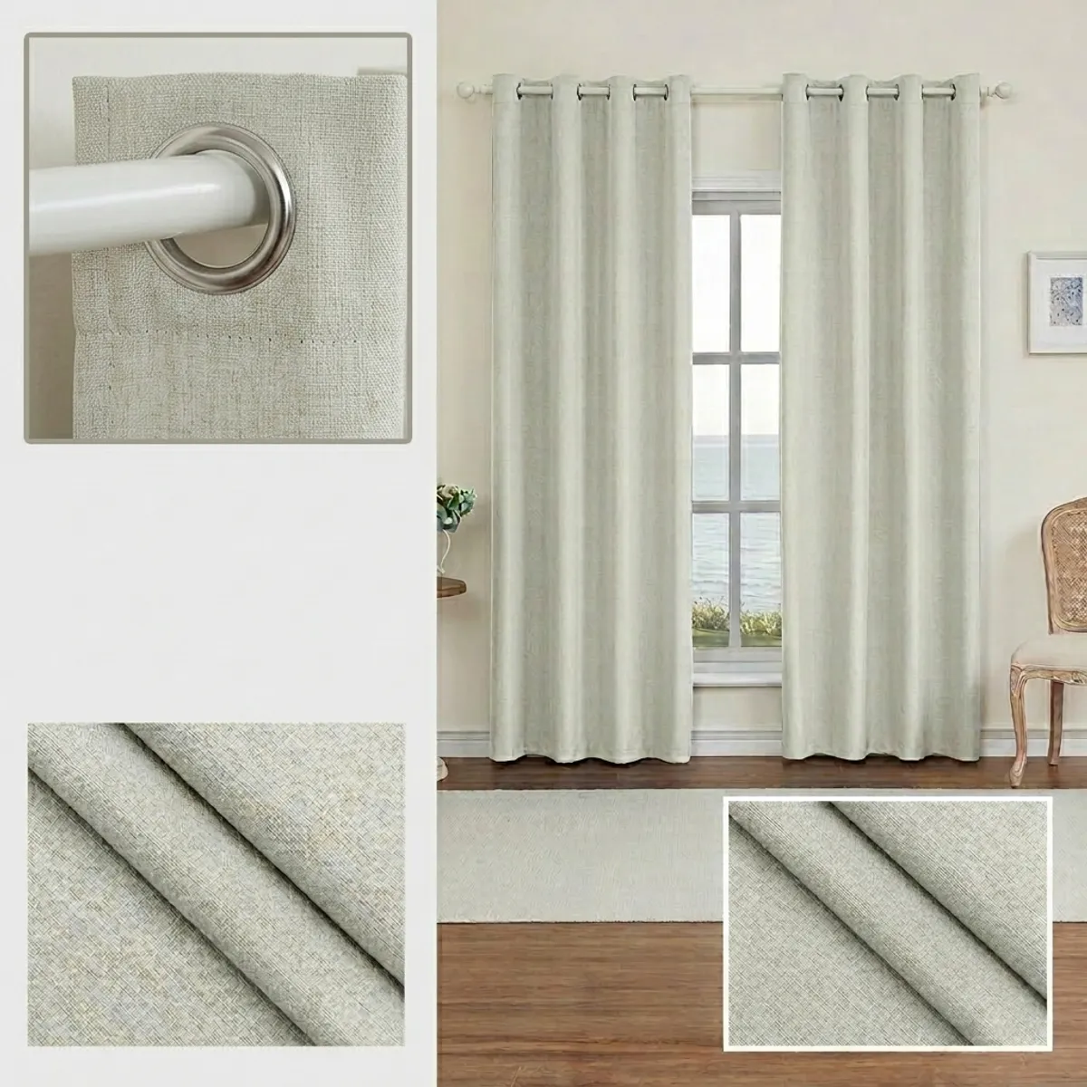 GENERICO - Cortina Blackout 140x230cm 1 Paño 22