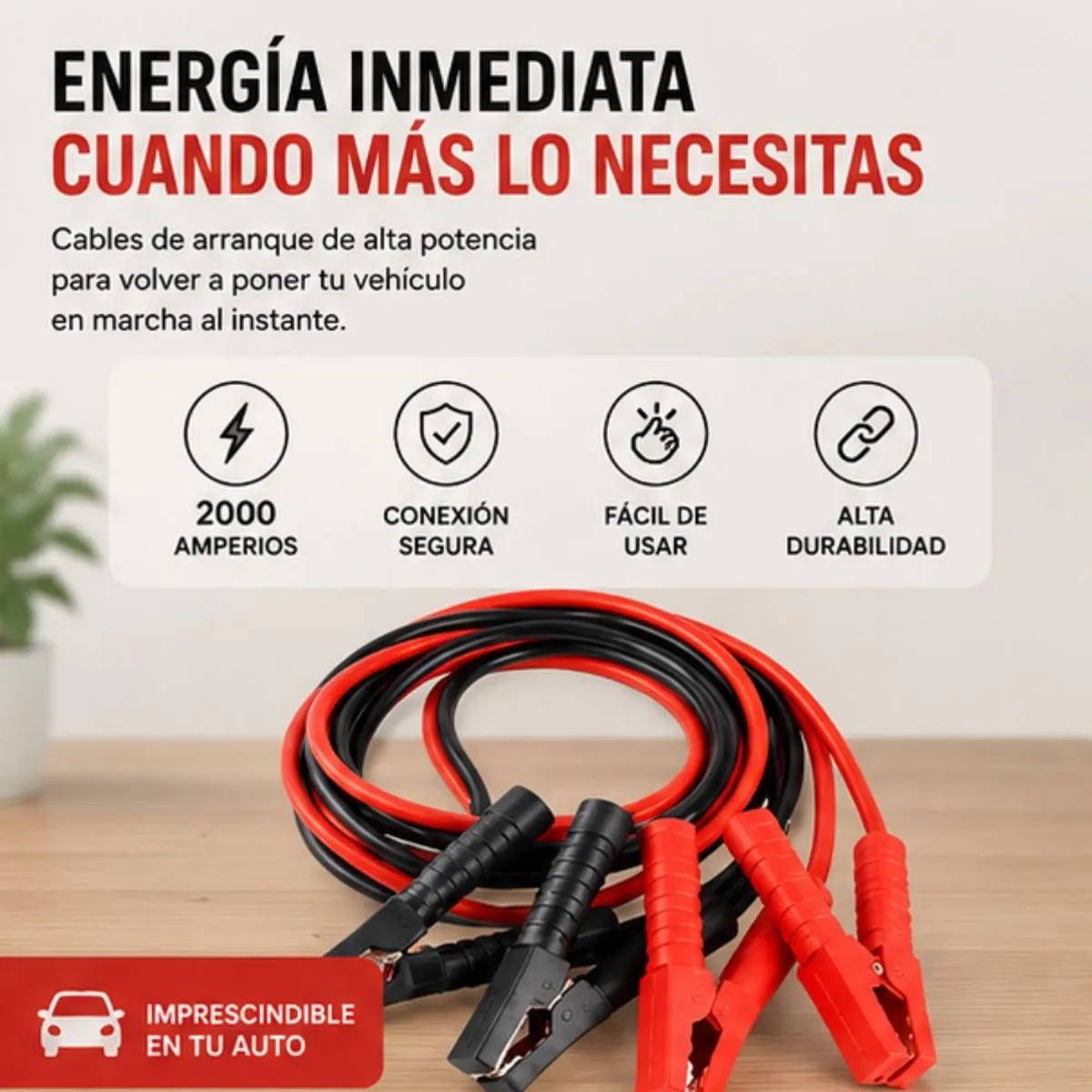 MOVI - Cable para Puente de 2000 AMP