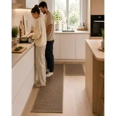 GENERICO - Set de Alfombras para Cocina Antideslizantes y Absorbentes