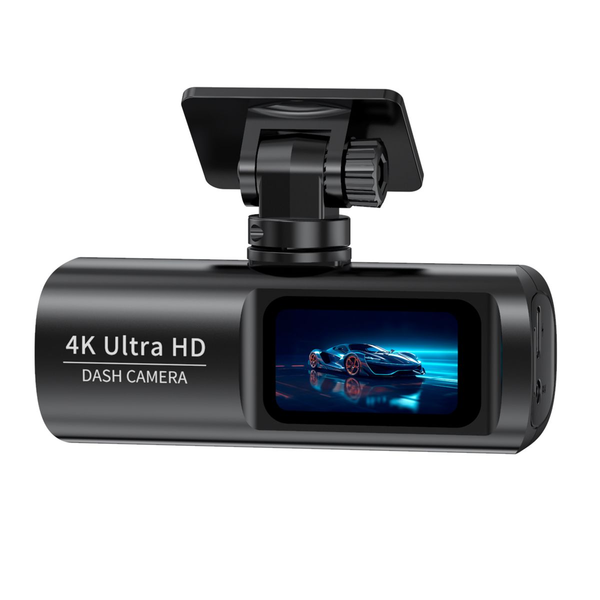 RENVMEXY - Cámara para Auto 4K con GPS y WiFi  Doble Lente Frontal y Trasera  Visión Nocturna