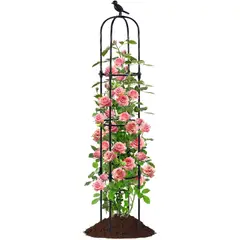 TSKY CHILE SHOPPING - Estacas de Soporte para Plantas jardín - Soportes plástico para Enredaderas 120 cm