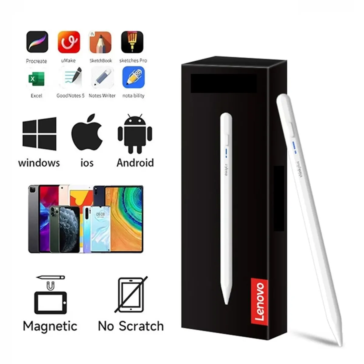 LENOVO - Tablet Lenovo M11 8GB+128GB WiFi + Mouse + Teclado + Lápiz óptico+case-Rosa