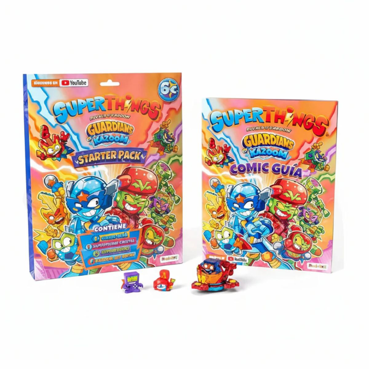 SUPERZINGS - SuperZings Guardians Of Kazoom Starter Pack Kit Inicial