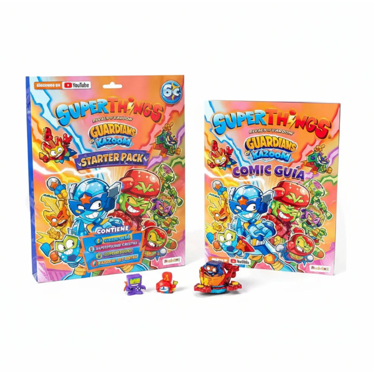 SUPERZINGS - SuperZings Guardians Of Kazoom Starter Pack Kit Inicial