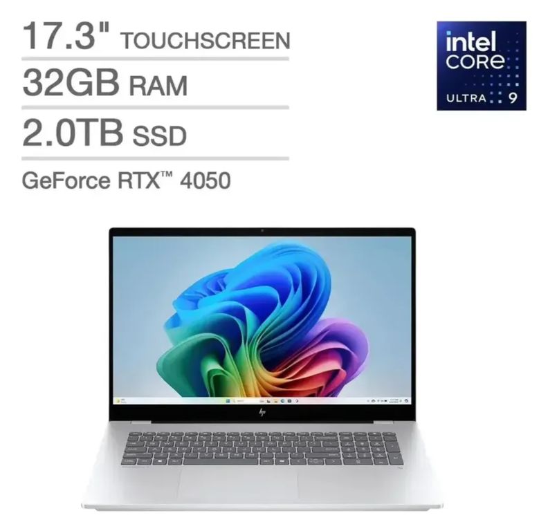 HP NOTEBOOK GAMER NEW OMNIBOOK 7 2026 17.3" TACTIL FHD INTEL ULTRA 9 288V 2TB 32GB RTX 4050
