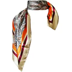VIVAFELICIA - Pañuelo Calabazas Beige